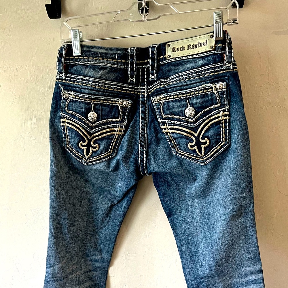 Size 27 rock revival jeans